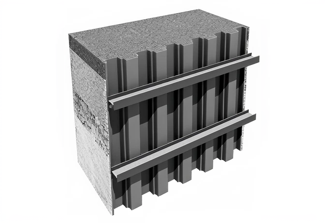 Sheet Pile 공법 개념도