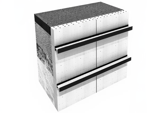 Slurry Wall 공법 개념도